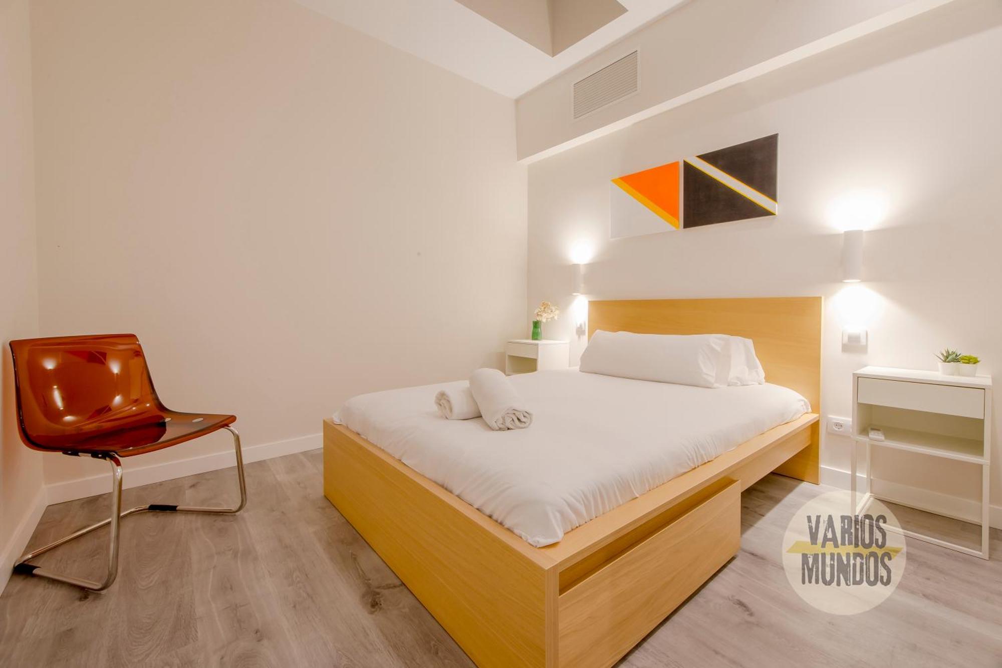 Magnifico 8pax En Calle Santa Ana Apartamento Madri